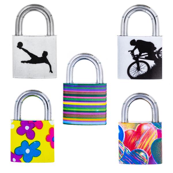 Colourful Padlocks